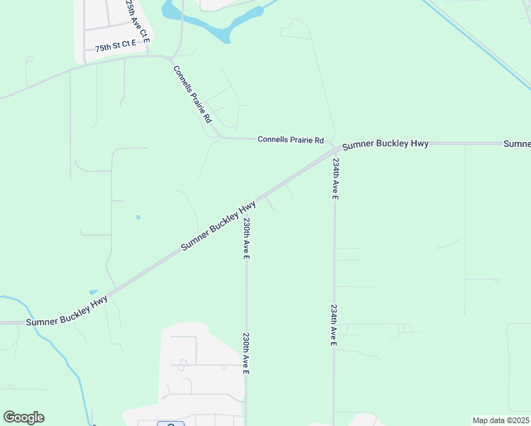 map of restaurants, bars, coffee shops, grocery stores, and more near 8320 230th Avenue Court East in Buckley