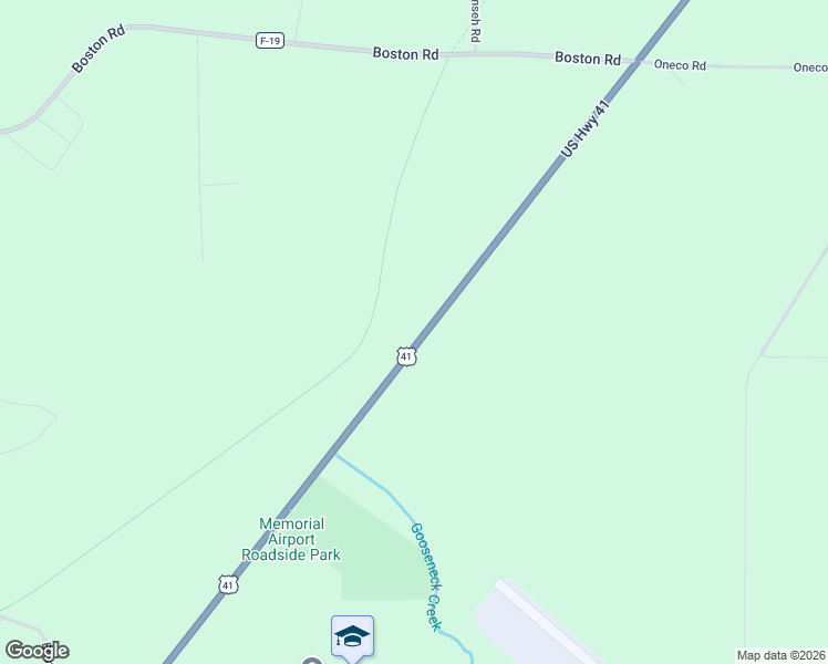 map of restaurants, bars, coffee shops, grocery stores, and more near U.S. 41 in Houghton County