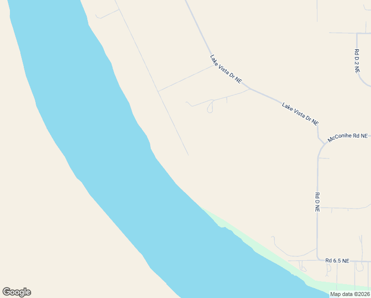 map of restaurants, bars, coffee shops, grocery stores, and more near 1386 Stonecrest Road Northeast in Moses Lake