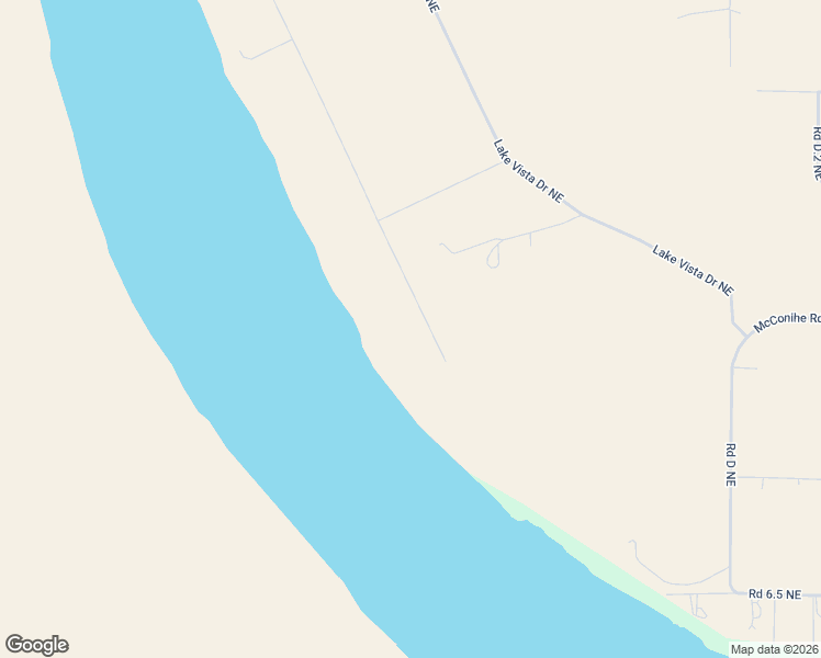 map of restaurants, bars, coffee shops, grocery stores, and more near 1386 Stonecrest Road Northeast in Moses Lake