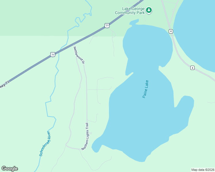 map of restaurants, bars, coffee shops, grocery stores, and more near 36664 Notch Pine Trail in Lake George