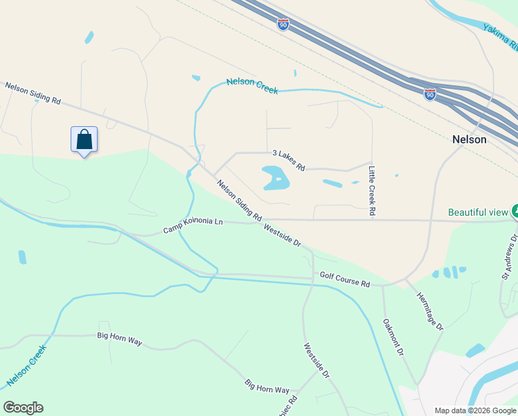 map of restaurants, bars, coffee shops, grocery stores, and more near 870 Nelson Siding Road in Cle Elum