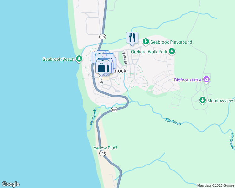 map of restaurants, bars, coffee shops, grocery stores, and more near 50 Hidden Cove Loop in Pacific Beach