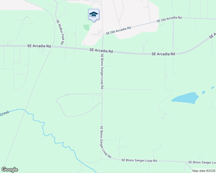 map of restaurants, bars, coffee shops, grocery stores, and more near 243 Southeast Binns Swiger Loop Road in Shelton