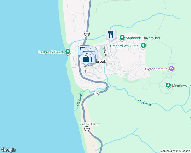 map of restaurants, bars, coffee shops, grocery stores, and more near 50 Hidden Cove Loop in Pacific Beach