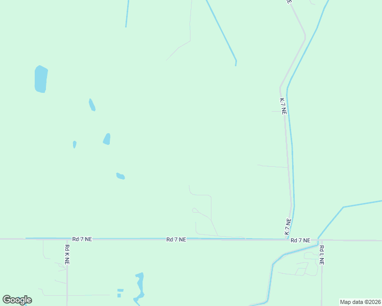 map of restaurants, bars, coffee shops, grocery stores, and more near 7496 K.7 Northeast in Moses Lake