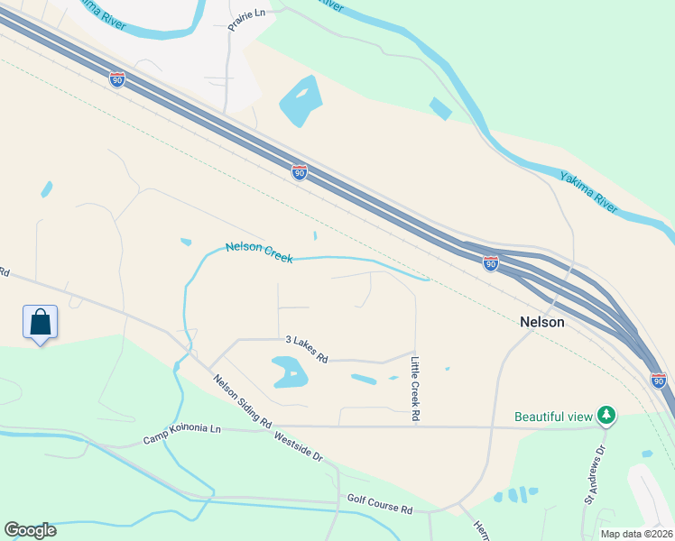 map of restaurants, bars, coffee shops, grocery stores, and more near 790 Little Creek Road in Cle Elum