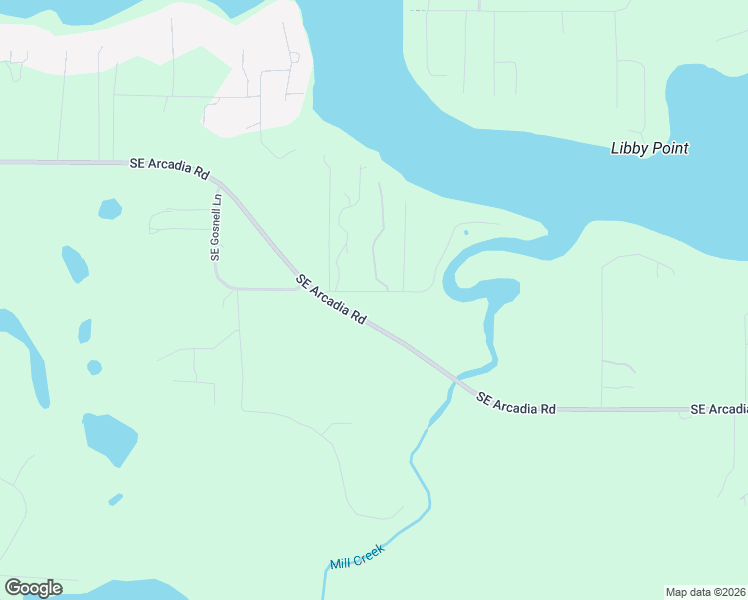 map of restaurants, bars, coffee shops, grocery stores, and more near 80 Southeast Channel Point Road in Shelton