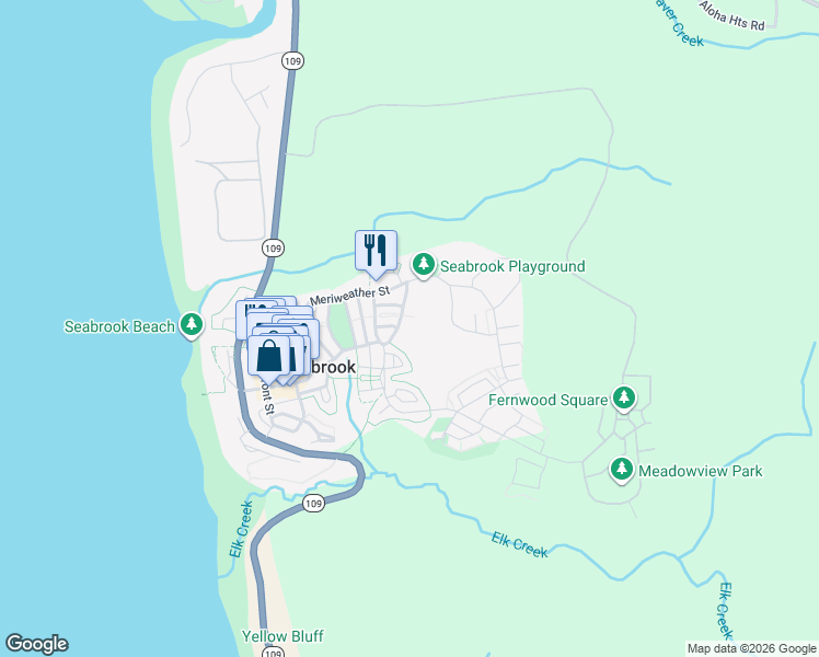 map of restaurants, bars, coffee shops, grocery stores, and more near 160 Compass Street in Pacific Beach