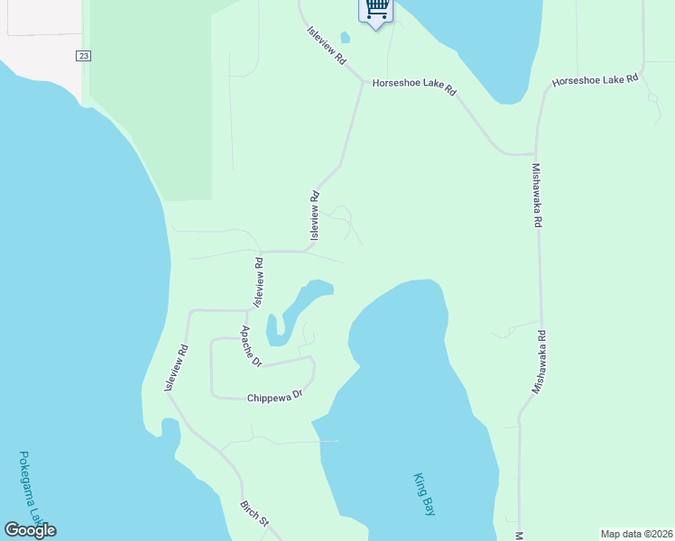 map of restaurants, bars, coffee shops, grocery stores, and more near 2701 Isleview Road in Grand Rapids