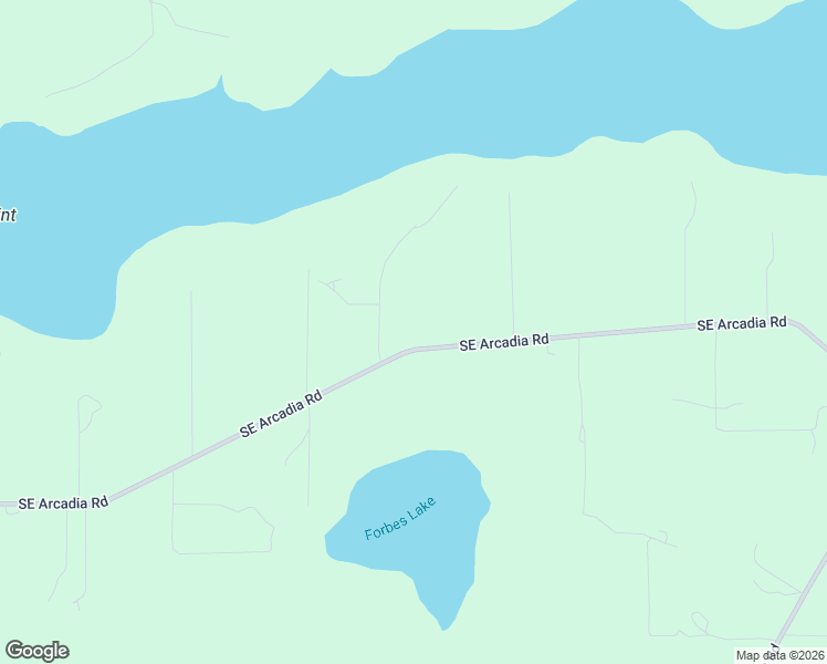 map of restaurants, bars, coffee shops, grocery stores, and more near 5981 Southeast Arcadia Road in Shelton