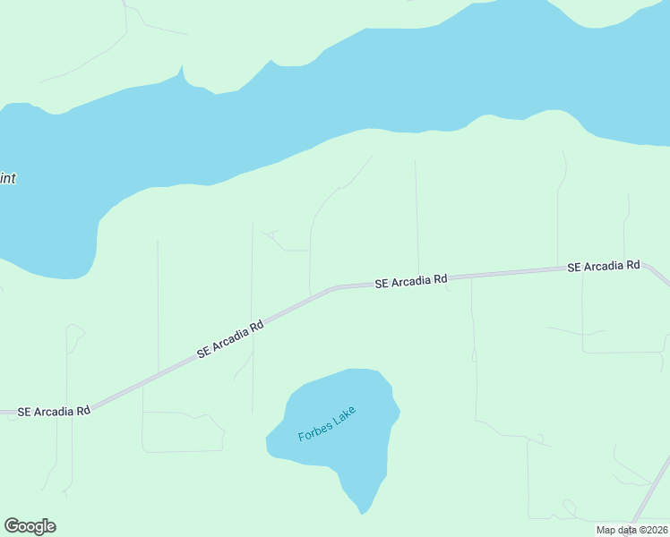 map of restaurants, bars, coffee shops, grocery stores, and more near 5981 Southeast Arcadia Road in Shelton