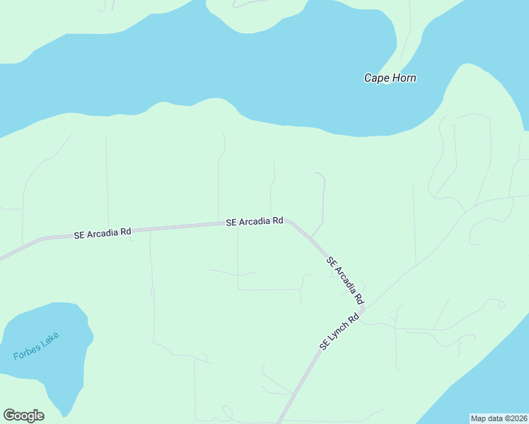 map of restaurants, bars, coffee shops, grocery stores, and more near 6631 Southeast Arcadia Road in Shelton