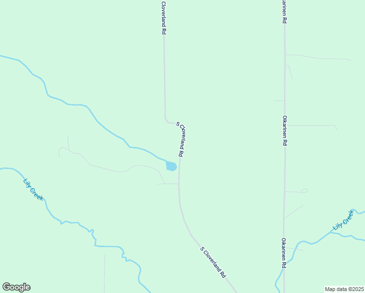 map of restaurants, bars, coffee shops, grocery stores, and more near South Cloverland Road in Hancock