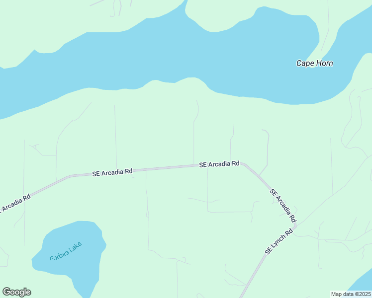 map of restaurants, bars, coffee shops, grocery stores, and more near 6511 SE Arcadia Rd in Shelton