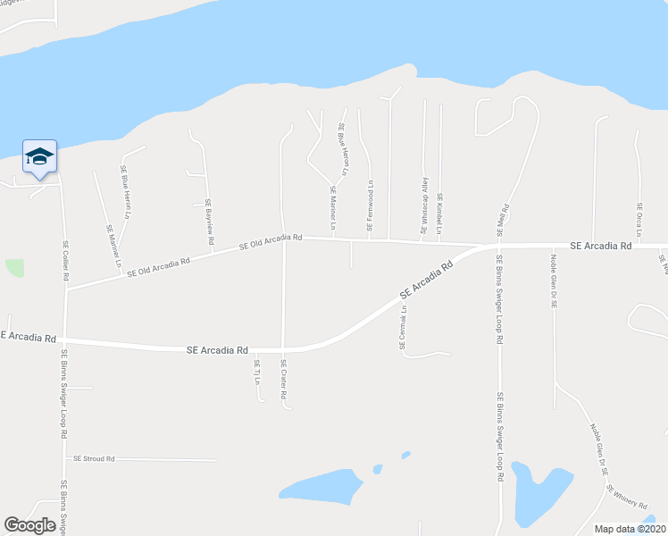 map of restaurants, bars, coffee shops, grocery stores, and more near 50 Southeast Shady Lane in Shelton