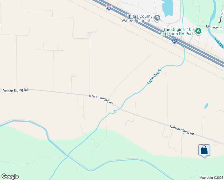 map of restaurants, bars, coffee shops, grocery stores, and more near 41 Storie Lane in Cle Elum