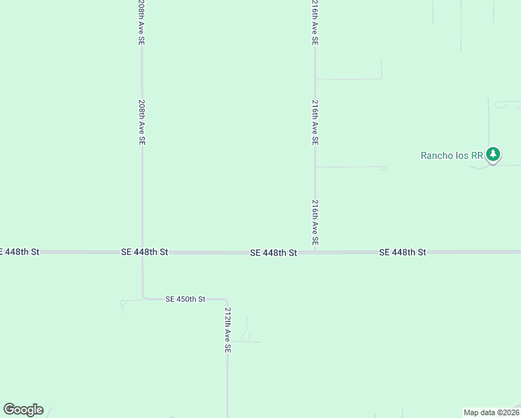 map of restaurants, bars, coffee shops, grocery stores, and more near 21304 Southeast 448th Street in Enumclaw