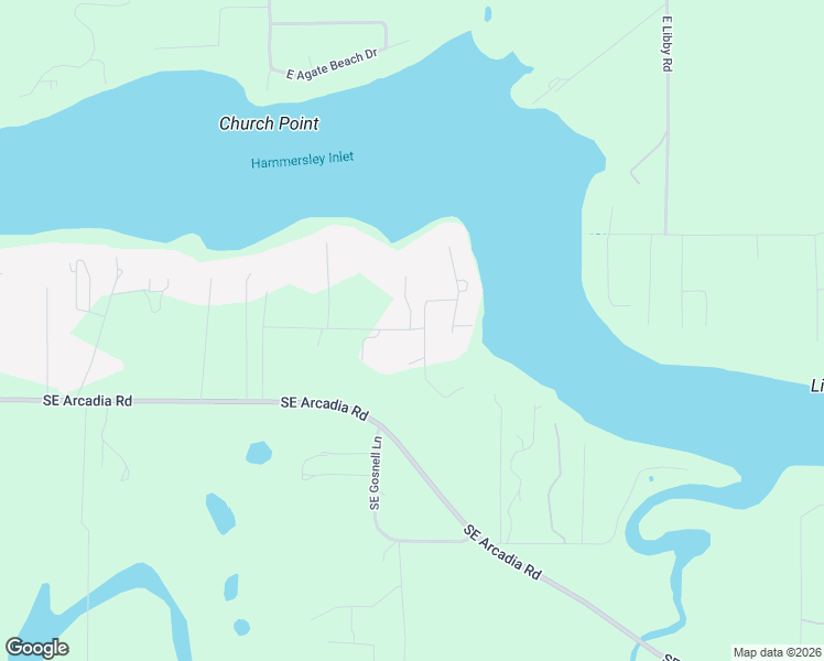 map of restaurants, bars, coffee shops, grocery stores, and more near 40 Southeast Morgan Road in Shelton