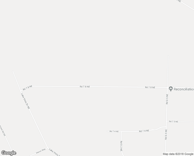 map of restaurants, bars, coffee shops, grocery stores, and more near 3968 Road 7.8 Northeast in Moses Lake