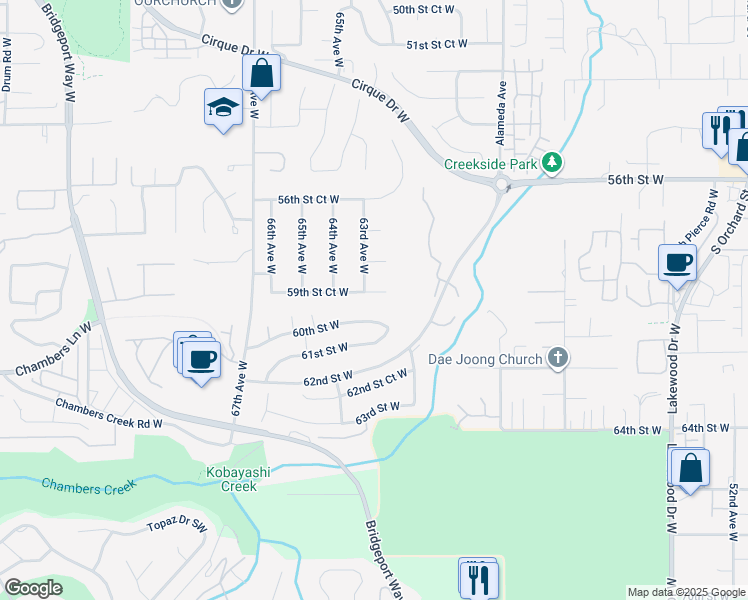 Walk Score Detail Map