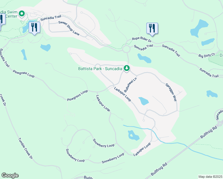 map of restaurants, bars, coffee shops, grocery stores, and more near 60 Solstice Drive in Cle Elum