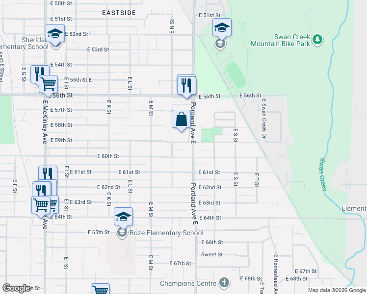 Walk Score Detail Map
