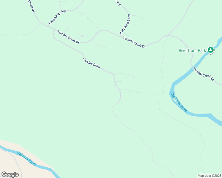 map of restaurants, bars, coffee shops, grocery stores, and more near 3070 Jenkins Drive in Cle Elum