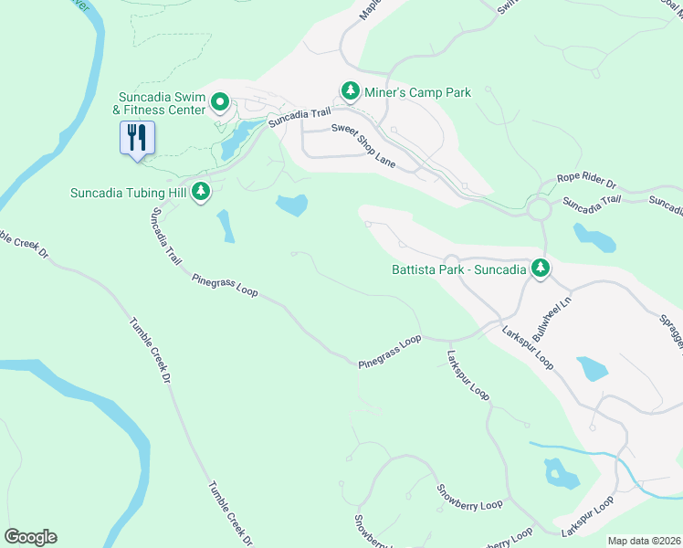map of restaurants, bars, coffee shops, grocery stores, and more near 341 Rocking Chair Road in Cle Elum