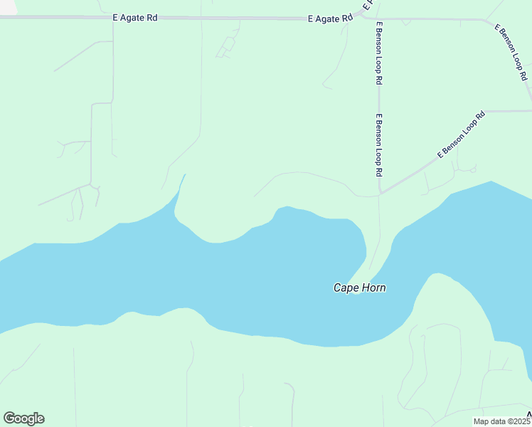 map of restaurants, bars, coffee shops, grocery stores, and more near 321 East Big Skookum Road in Shelton