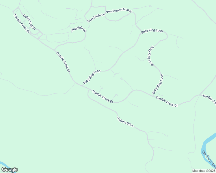 map of restaurants, bars, coffee shops, grocery stores, and more near 90 Little Eureka Lane in Cle Elum
