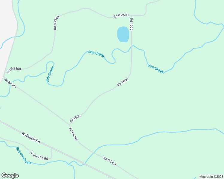 map of restaurants, bars, coffee shops, grocery stores, and more near Road 1000 in Grays Harbor County