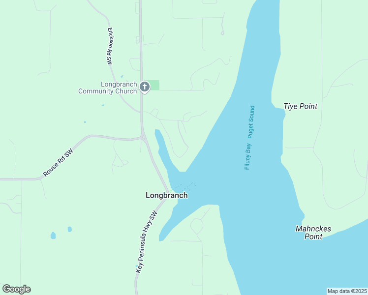 map of restaurants, bars, coffee shops, grocery stores, and more near 4922 163rd Avenue Court Southwest in Longbranch