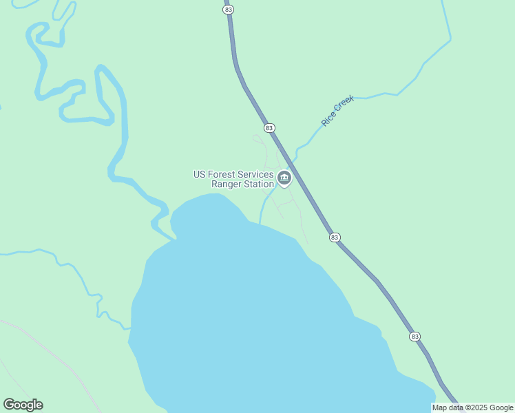 map of restaurants, bars, coffee shops, grocery stores, and more near 3583 Montana 83 in Seeley Lake