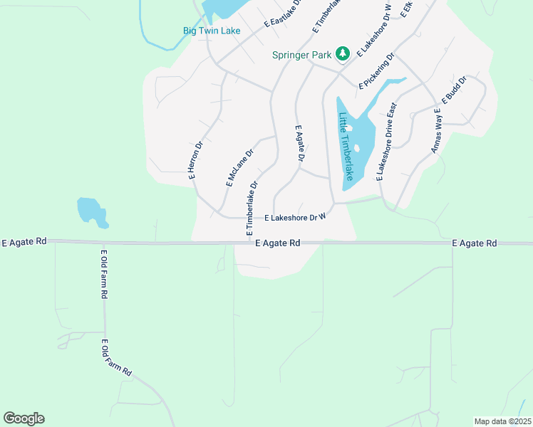 map of restaurants, bars, coffee shops, grocery stores, and more near 51 East Lakeshore Drive West in Shelton
