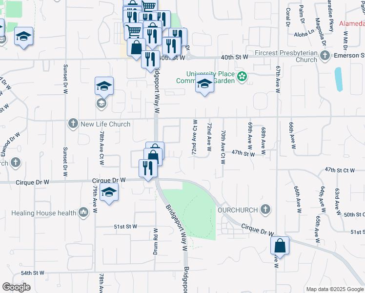 Walk Score Detail Map