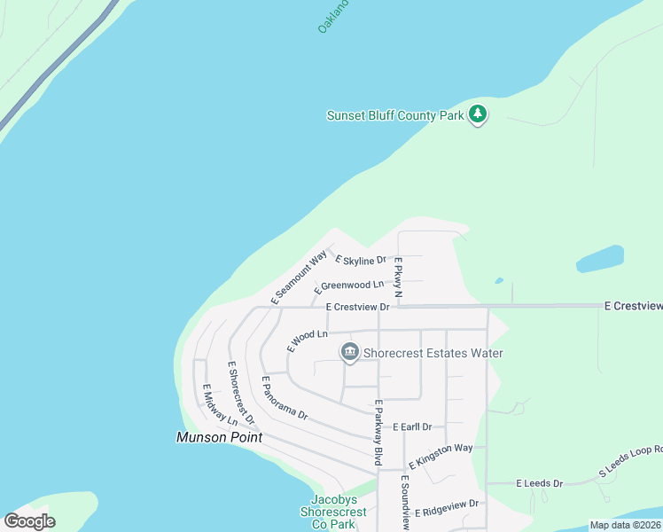 map of restaurants, bars, coffee shops, grocery stores, and more near 151 East Skyline Drive in Shelton