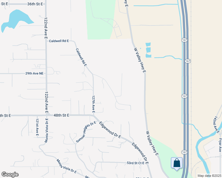 map of restaurants, bars, coffee shops, grocery stores, and more near 4503 Caldwell Road East in Edgewood