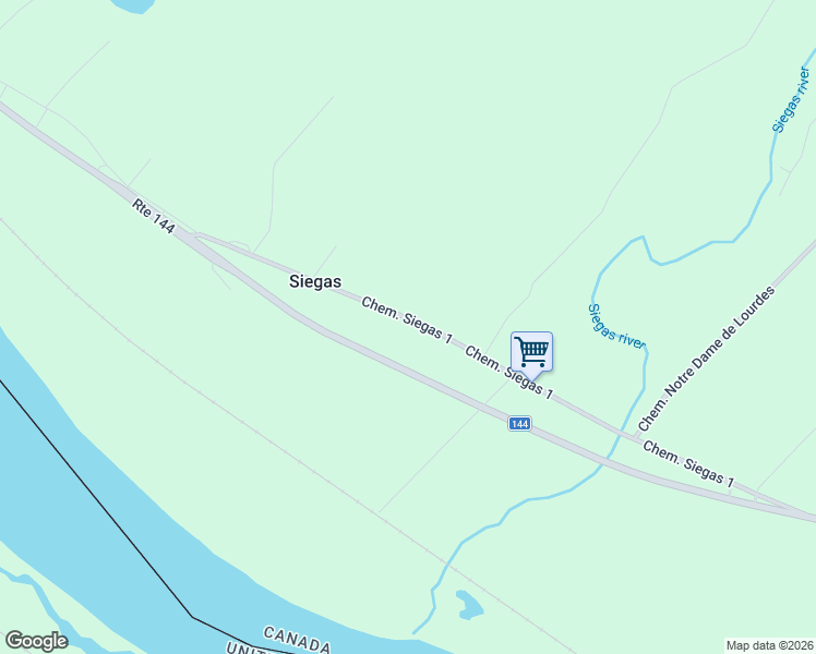 map of restaurants, bars, coffee shops, grocery stores, and more near 129 Chemin Siegas 1 in Siegas