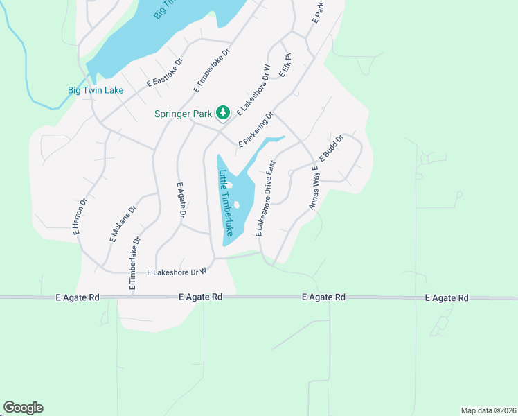 map of restaurants, bars, coffee shops, grocery stores, and more near 421 East Lakeshore Drive East in Shelton