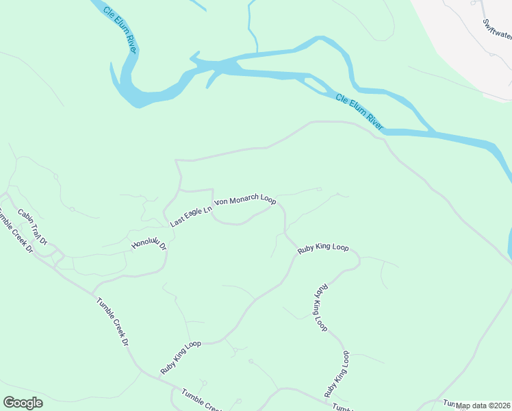 map of restaurants, bars, coffee shops, grocery stores, and more near 901 Iron Monarch Loop in Cle Elum