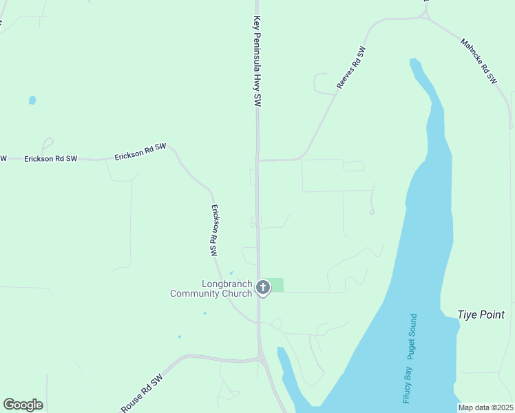 map of restaurants, bars, coffee shops, grocery stores, and more near Key Peninsula Highway Southwest in Home