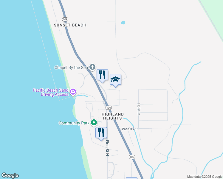 Campbell Lane, Moclips WA Walk Score