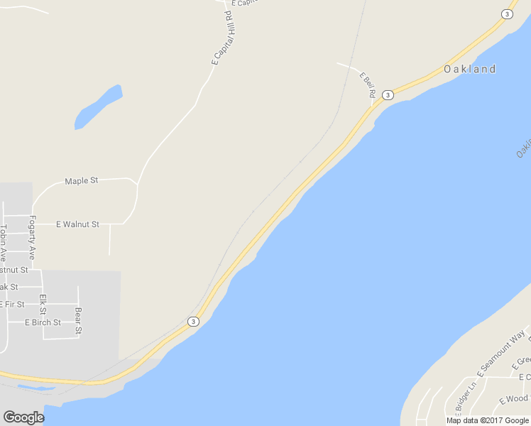 map of restaurants, bars, coffee shops, grocery stores, and more near 1200 Highway 3 in Shelton