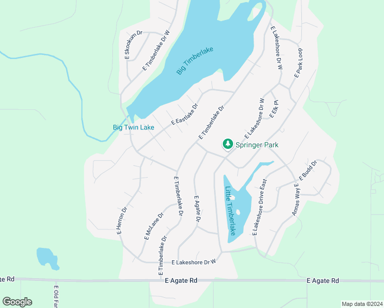 map of restaurants, bars, coffee shops, grocery stores, and more near 580 East Timberlake Drive in Shelton