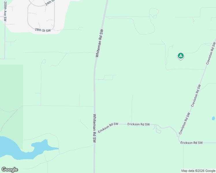 map of restaurants, bars, coffee shops, grocery stores, and more near 3321 Whiteman Road Southwest in Longbranch