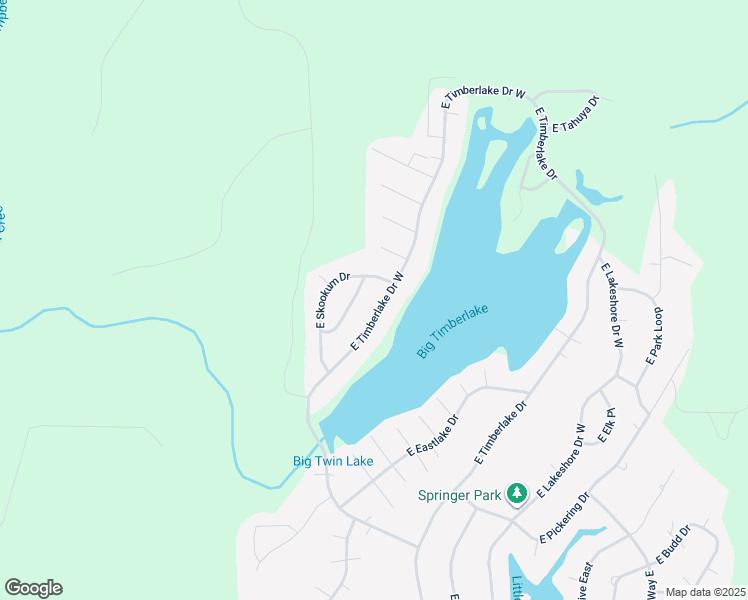 map of restaurants, bars, coffee shops, grocery stores, and more near 2280 E Timberlake Drive West in Shelton