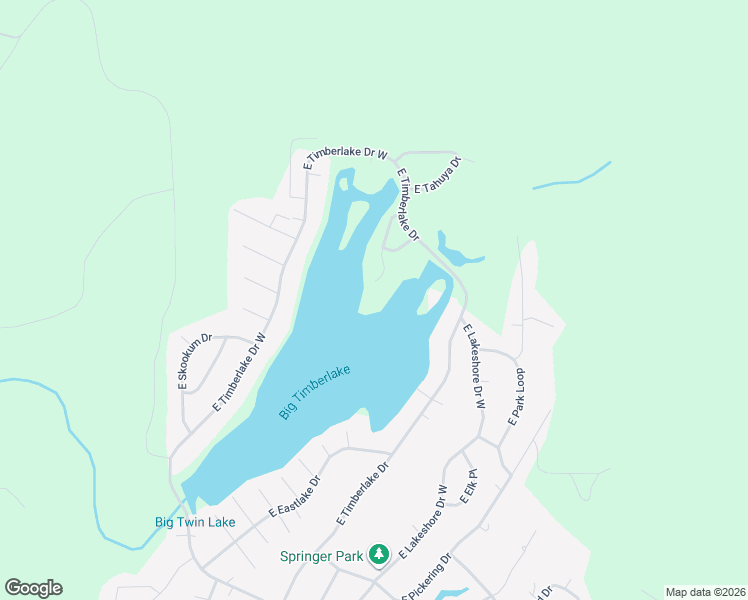 map of restaurants, bars, coffee shops, grocery stores, and more near 181 East Dabob Road in Shelton