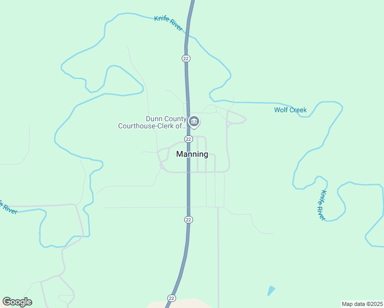 map of restaurants, bars, coffee shops, grocery stores, and more near in Manning