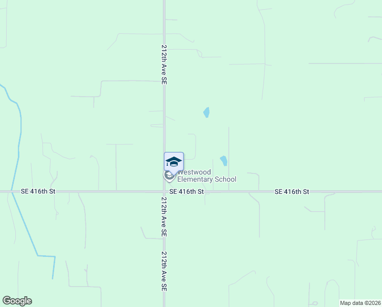 map of restaurants, bars, coffee shops, grocery stores, and more near 41319 214th Avenue Southeast in Enumclaw